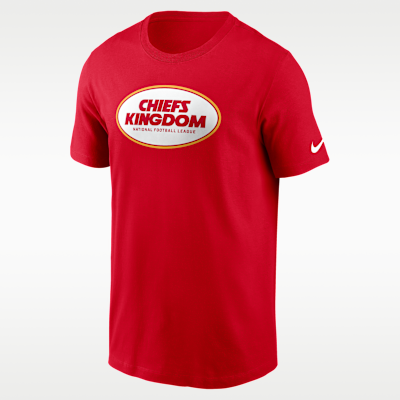 Kansas City Chiefs Team Outline Essential T-Shirt Men's Nike NFL T